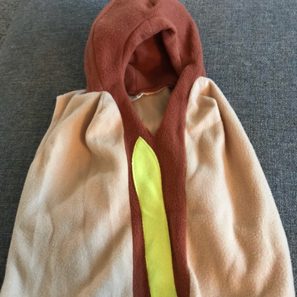 Baby hot dog costume
